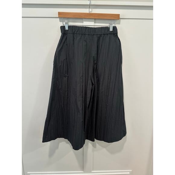 Zara Culotte Crinkle Pants Size XS - Picture 2 of 5